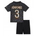 Maillot de foot Paris Saint-Germain Presnel Kimpembe #3 Troisième vêtements enfant 2023-24 Manches Courtes (+ pantalon court)